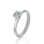 Pierścionek białe złoto z diamentami AJPZ_151